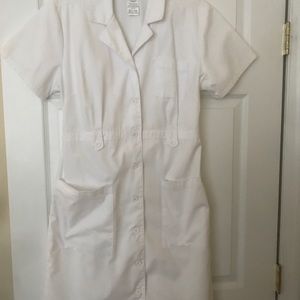 White nursing dress